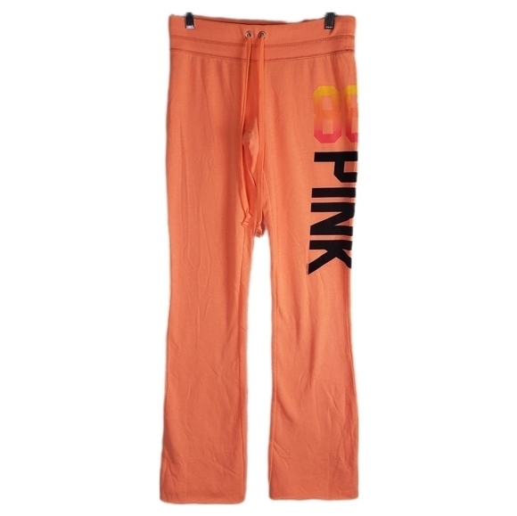 PINK Victoria's Secret Women's Orange Pants - Picture 1 of 4